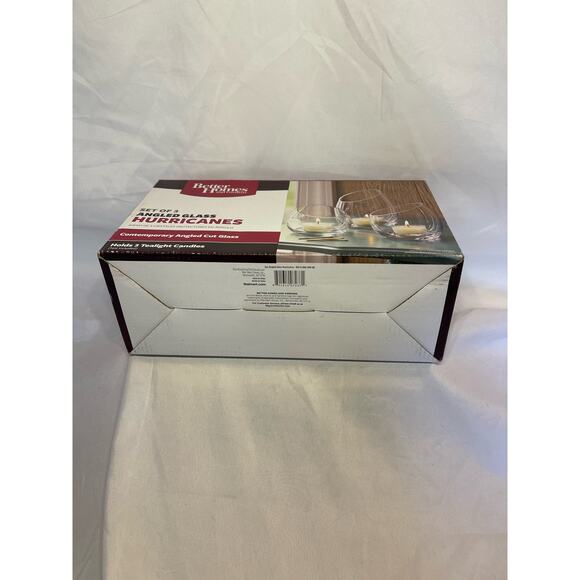 Better Home and Garden candle display-brand new-clear glass - Picture 4 of 4
